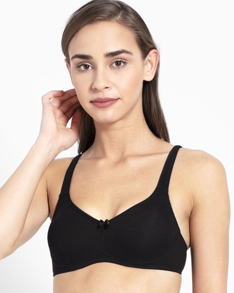 Casual Chic Lightly Padded Bra with Adjustable Straps