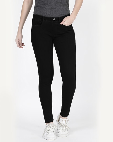 Buy Black Jeans & Jeggings for Women by Twin Birds Online