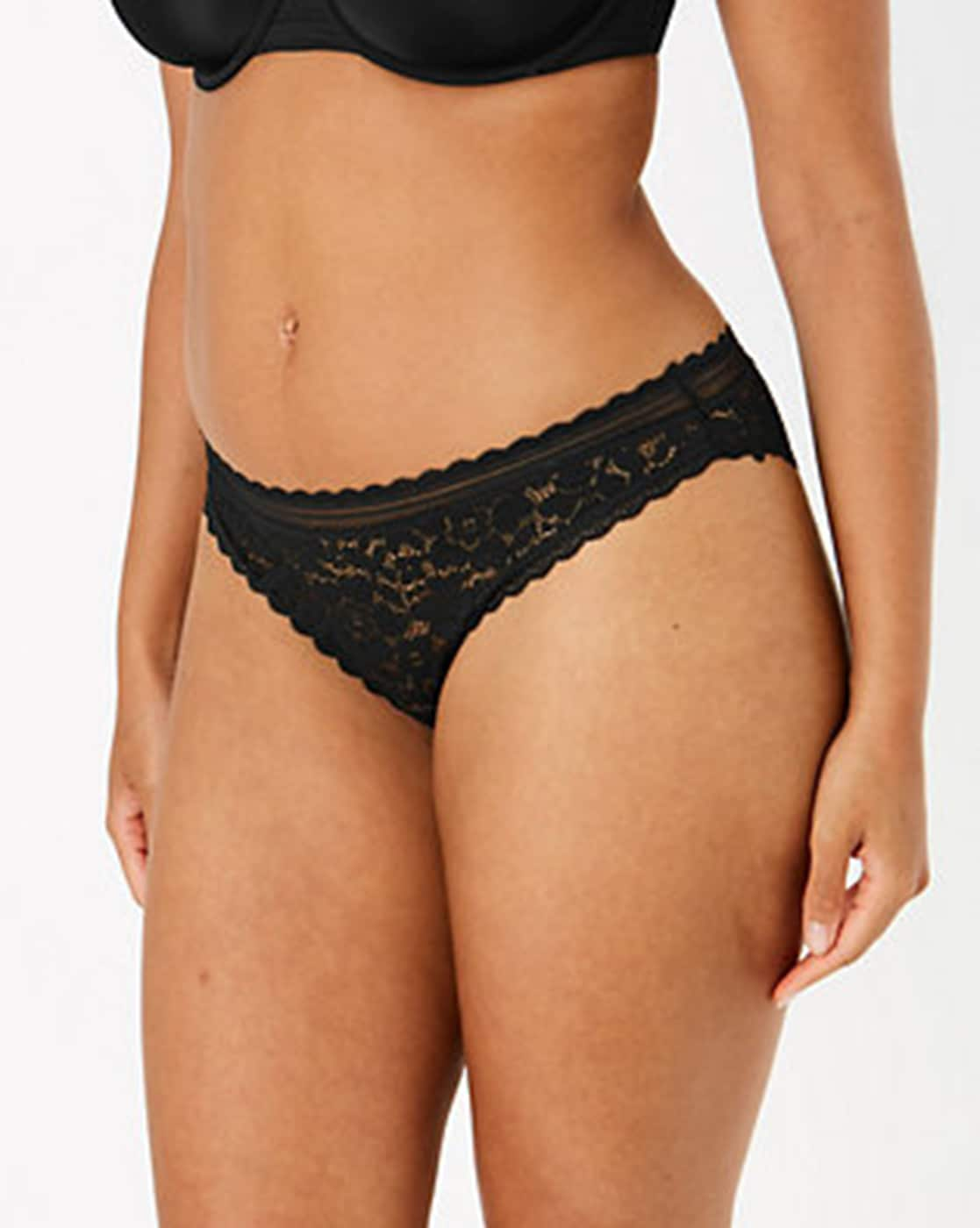 Seamless Lace Thongs