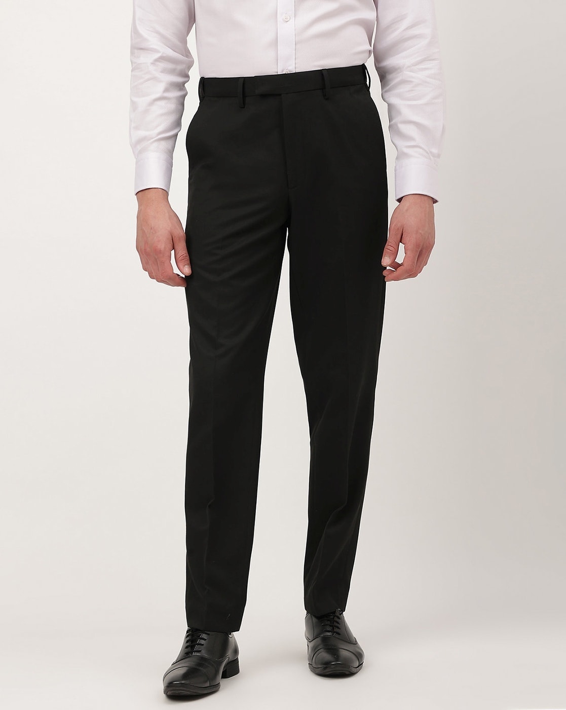 Grey Colour Formal Trousers for Men - Elite Trouser by Aristobrat