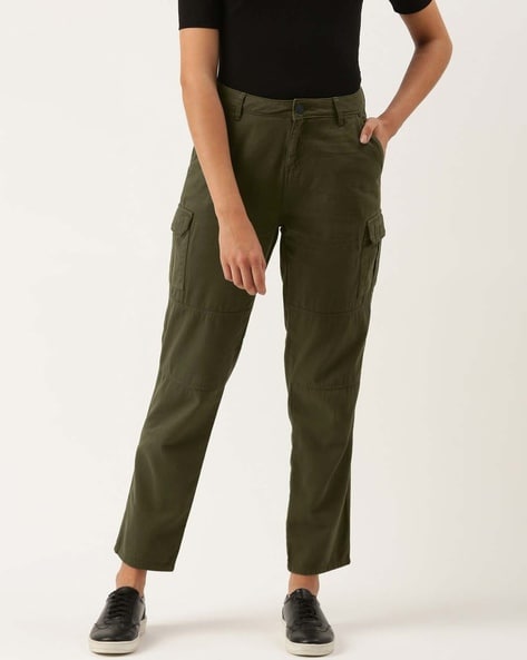 Trousers | MONIQUE VAN HEIST Womens MONIQUE VAN HEIST SAILORETTE FOREST  GREEN ROMA - Paula Knowles