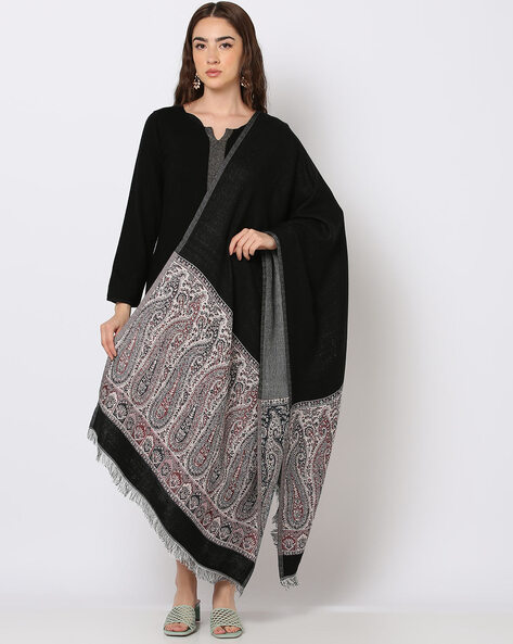 Paisley Print Reversible Shawl Price in India