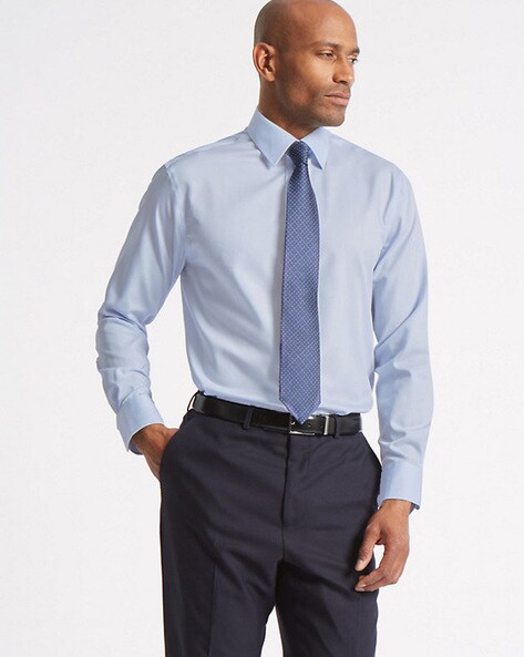 Buy Blue Shirts for Men by Marks & Spencer Online