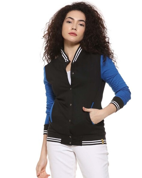 Buy Black Jackets & Coats for Women by Campus Sutra Online