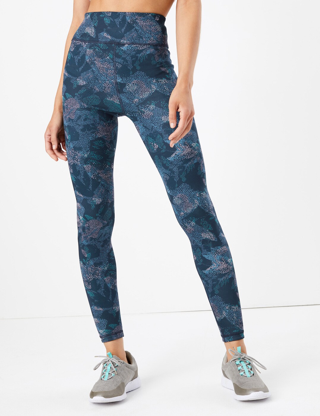 Buy Blue Leggings for Women by Marks & Spencer Online