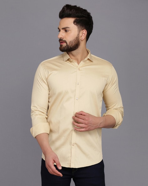 Buy White Shirts for Men by MENKOVY Online