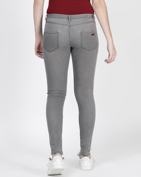 Buy Light Grey Jeans & Jeggings for Women by Twin Birds Online