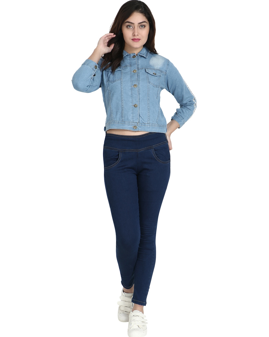 Denim Jackets - Upto 50% to 80% OFF on Jean Jackets for Women & Men online  at best prices - Flipkart.com