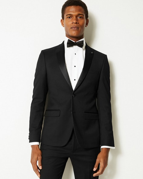 Buy Black Blazers & Waistcoats for Men by Marks & Spencer Online