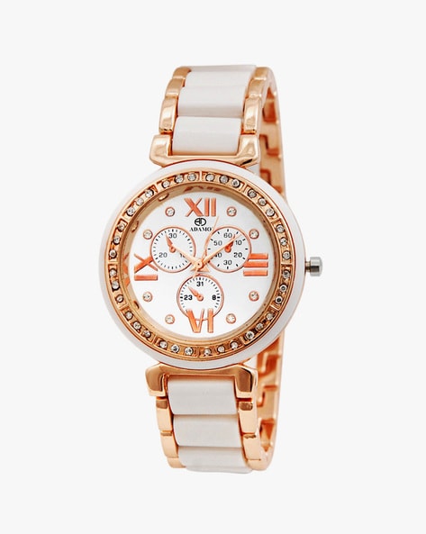 White colour sale watch for womens