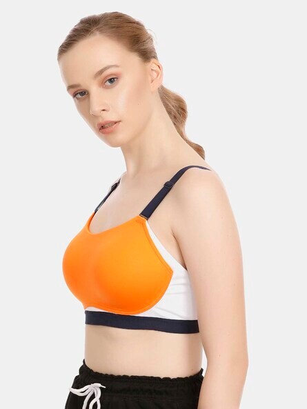 Buy Orange Bras for Women by ZELOCITY Online