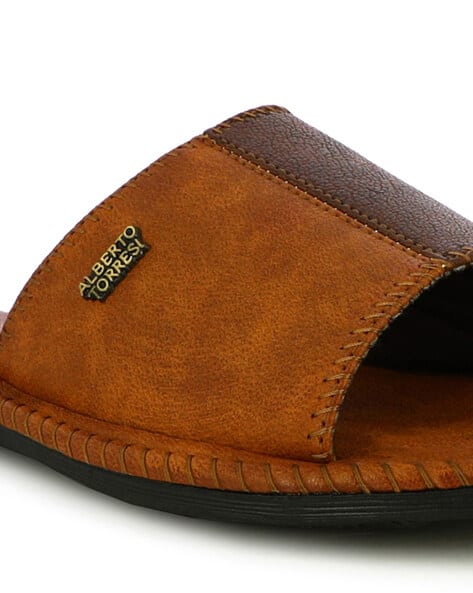 Buy Brown Flip Flop Slippers for Men by ALBERTO TORRESI Online Ajio