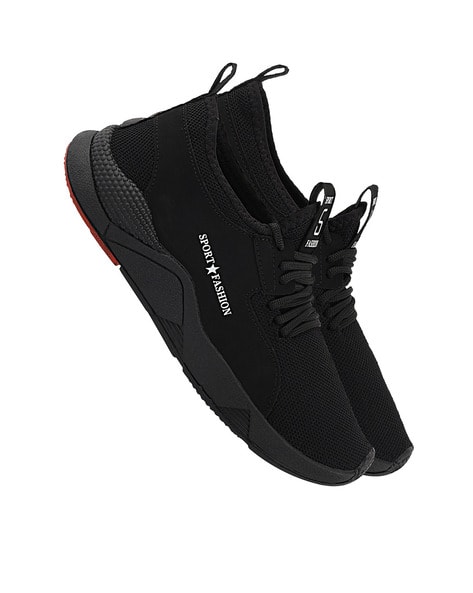 Buy Black Sports Shoes for Men by CHEVIT Online