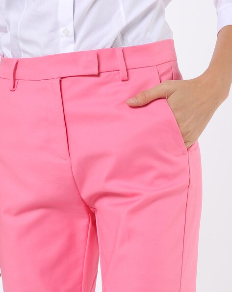 Buy Pink Trousers & Pants for Women by Marks & Spencer Online