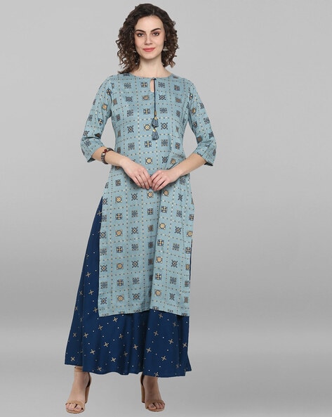 Double layer kurtis on sale online