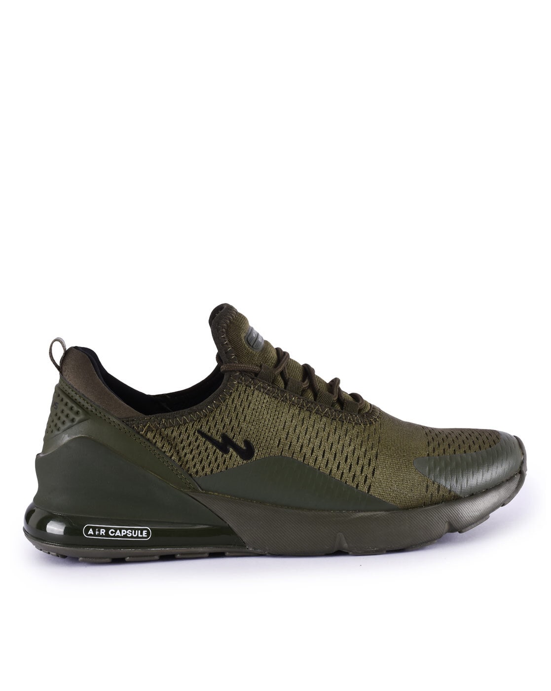 olive green sport shoes