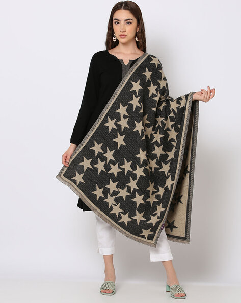 Star Print Stole Price in India