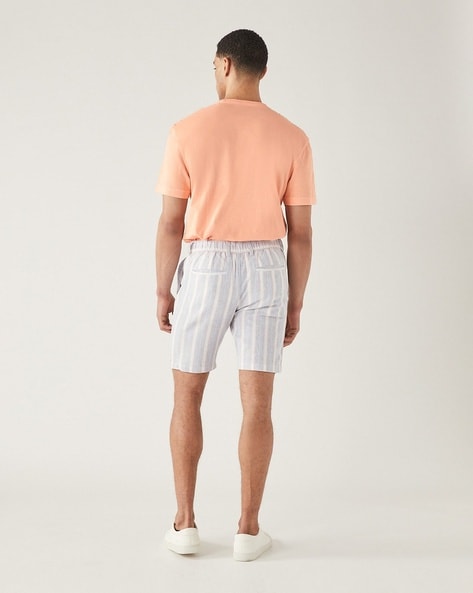 Marks and spencer on sale mens linen shorts