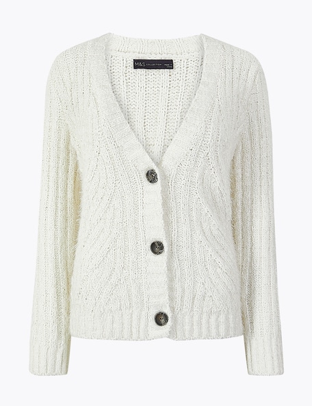 Marks and outlet spencer cream cardigan