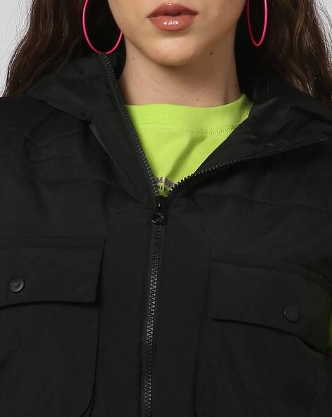 Buy Black Jackets Coats for Women by Outryt by AZORTE Online