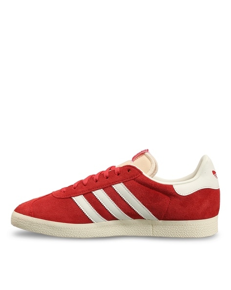 Men's adidas gazelle leather casual sales shoes