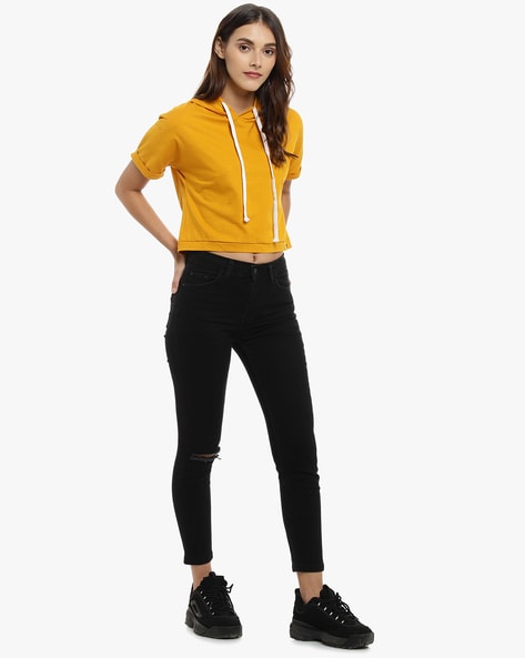 H and m outlet mustard top