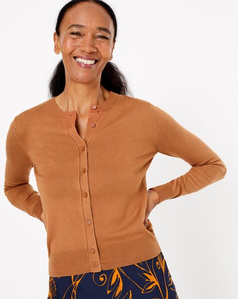 Marks and spencer deals orange cardigan