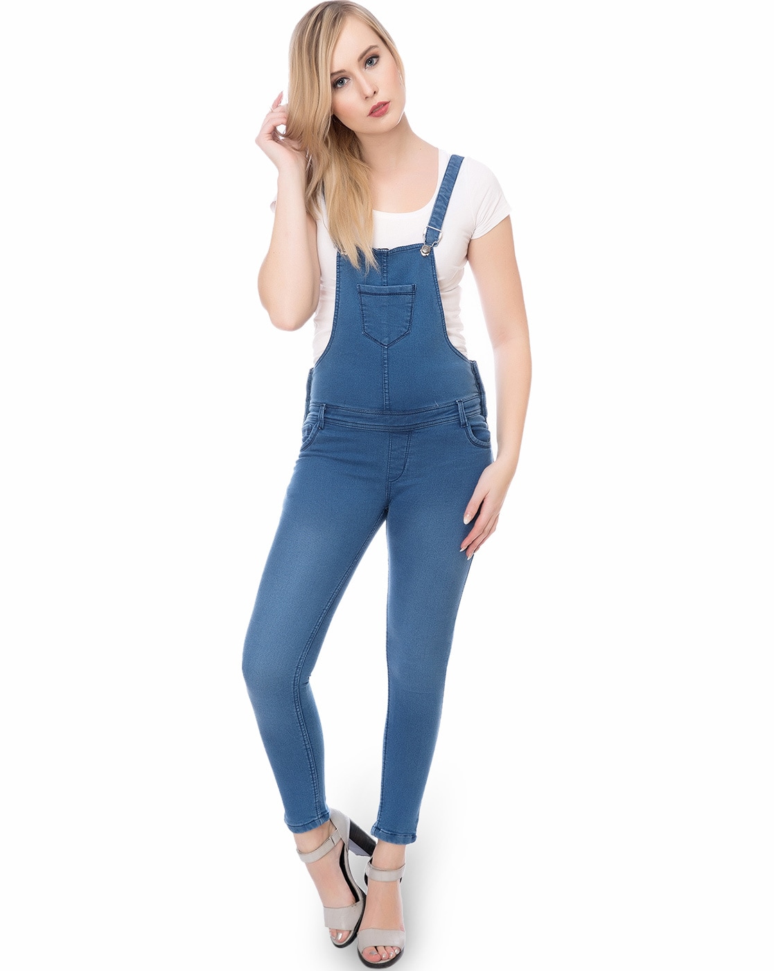 Different Available Ladies Denim Dungaree at Best Price in South 24  Parganas | J. P. Creation