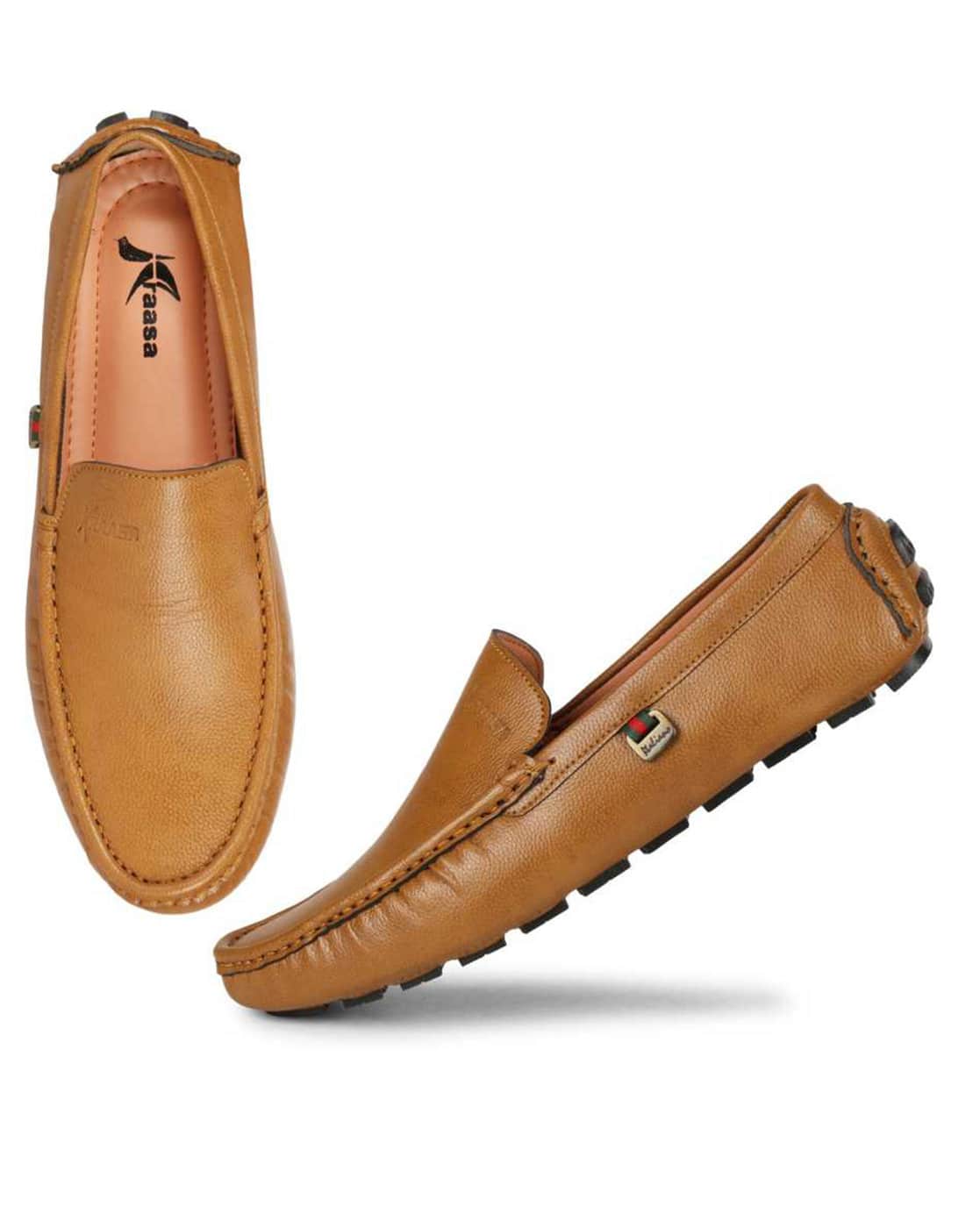 Buy Tan Casual Shoes for Men by KRAASA Online