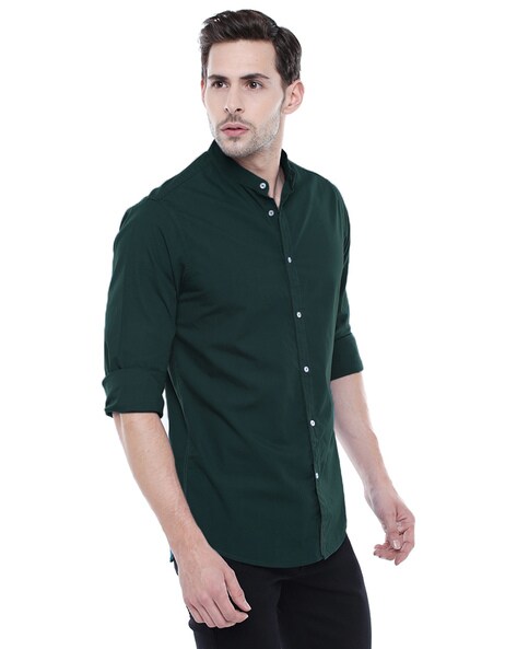 Deep best sale green shirt