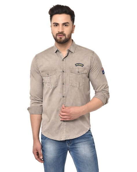 Jackson Worker Shirt - Brown Garment Dyed Hemp – Human Interaction-calidas.vn