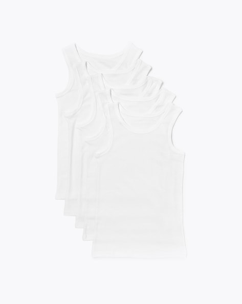 Marks and spencer hot sale white vest