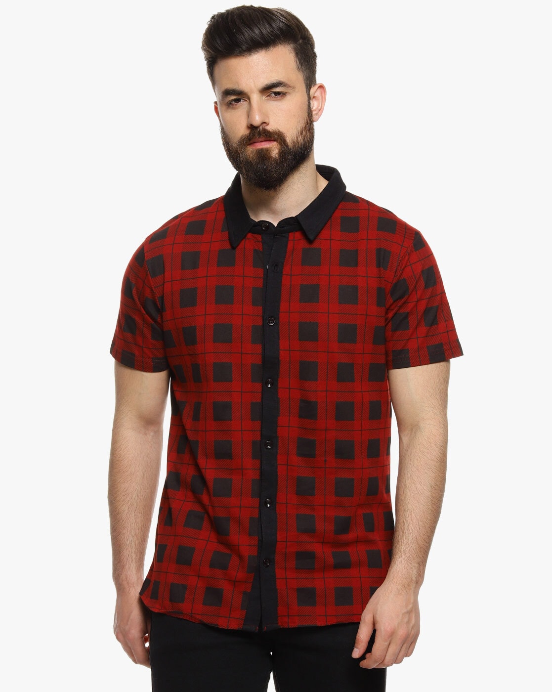 Buy Red Shirts for Men by Campus Sutra Online