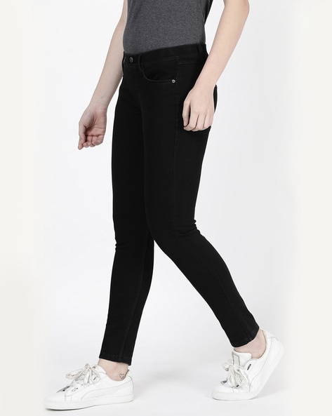 Buy Black Jeans & Jeggings for Women by Twin Birds Online