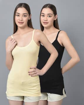 dollar Pack of 2 Scoop-Neck Tank Tops-picture-25