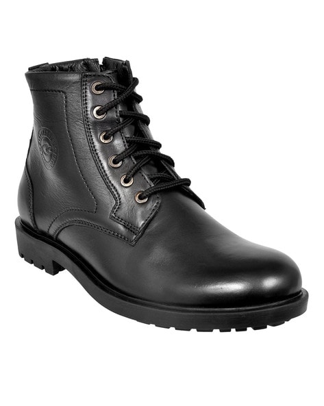 Buy Black Boots for Men by Allen Cooper Online Ajio