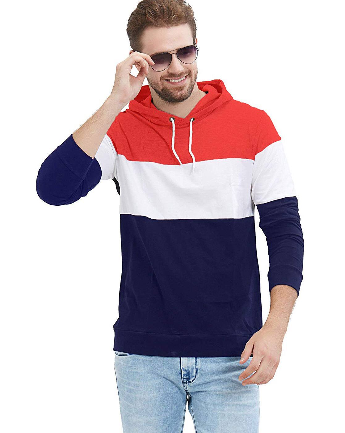 Buy Multicoloured Sweatshirt u0026 Hoodies for Men by VEIRDO Online | Ajio.com