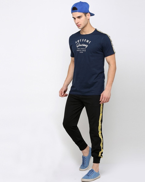 Buy Black Track Pants for Men by MANIAC Online