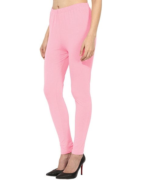 Buy Baby Pink Leggings for Women by SAKHISANG Online