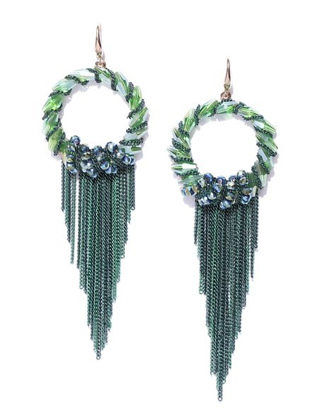 Buy Now Green Polki Earrings - Timeless Beauty – Joules by Radhika