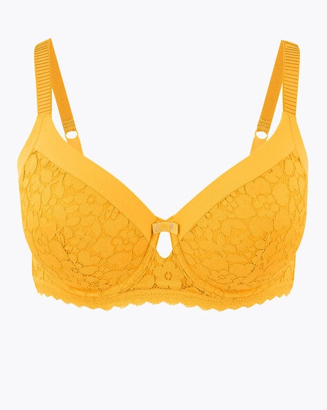 yellow bras