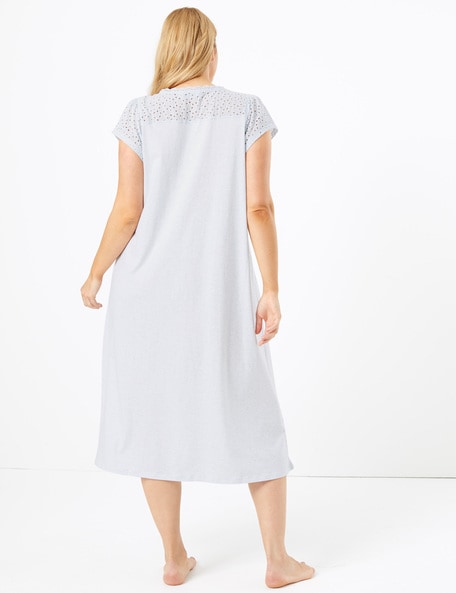 Marks and best sale spencer cotton nighties