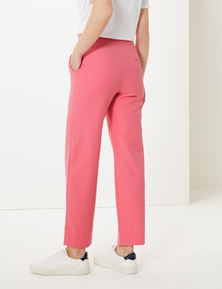 mango pink trousers