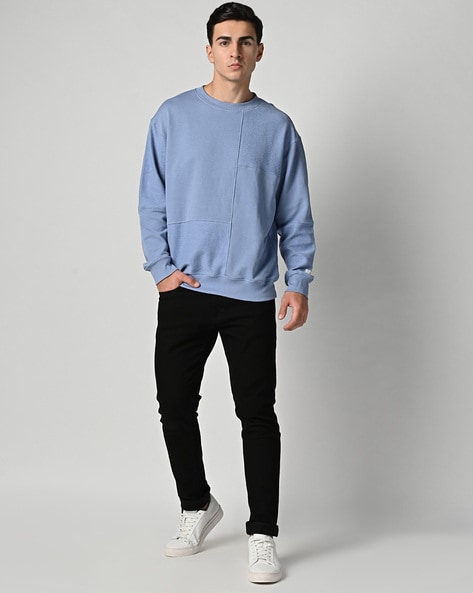 Buy Sky Blue Sweatshirt & Hoodies for Men by Buda Jeans Co Online