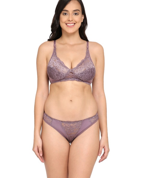 Buy Purple Lingerie Sets for Women by VIRAL GIRL Online