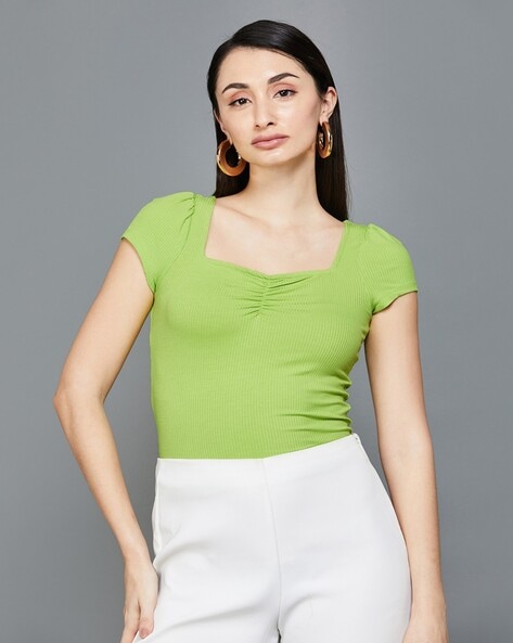 Square neck clearance tops and dresses