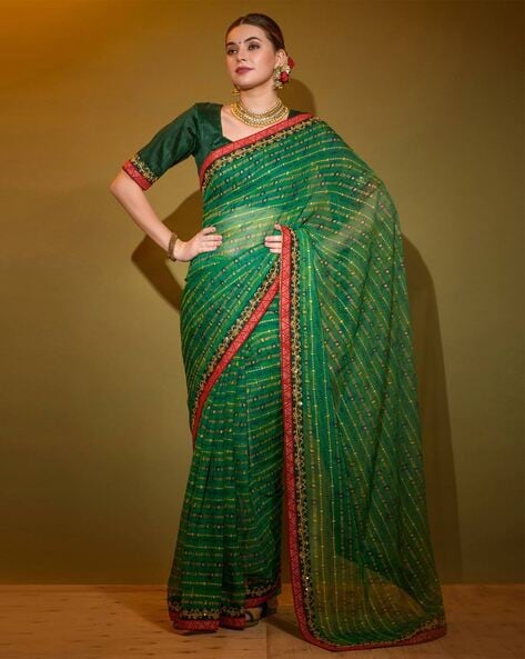 Buy Wine Foil Printed Work Silk Saree Online