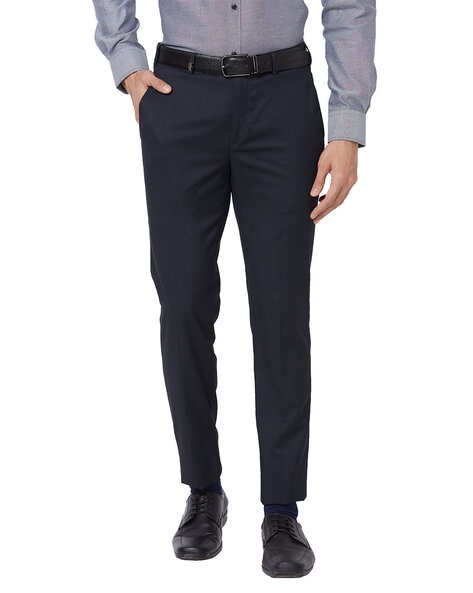 Buy Khaki Brown Trousers & Pants for Men by PARK AVENUE Online | Ajio.com