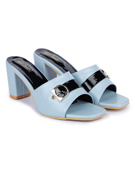 Heeled Sandals with Synthetic upper