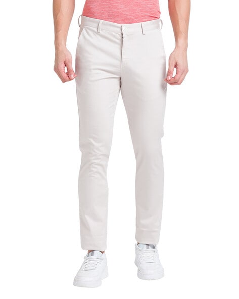 Buy PARK AVENUE Mens Regular Fit 4 Pocket Solid Formal Trousers | Shoppers  Stop